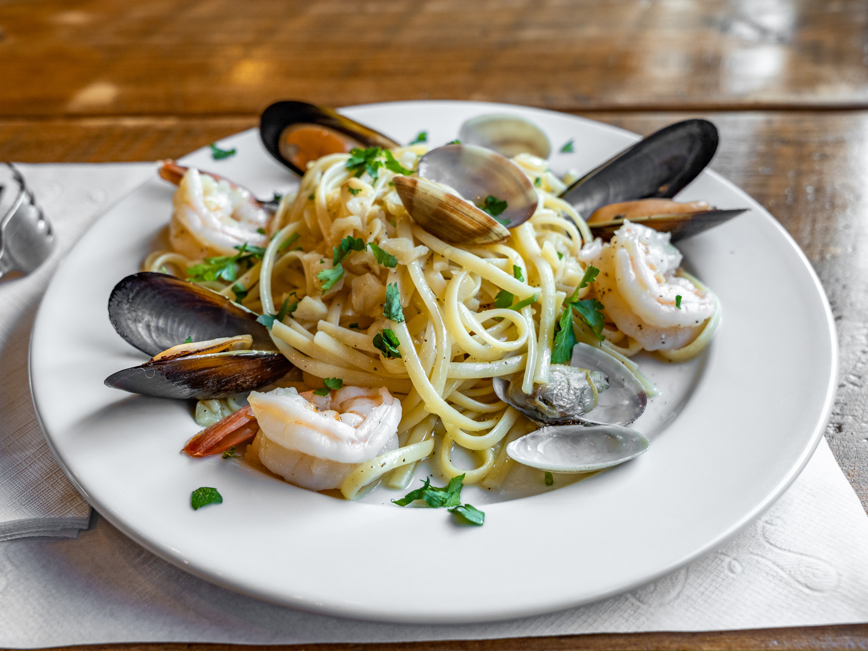 Linguine with Seafood