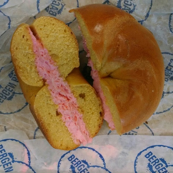 Strawberry Cream Cheese Sandwich