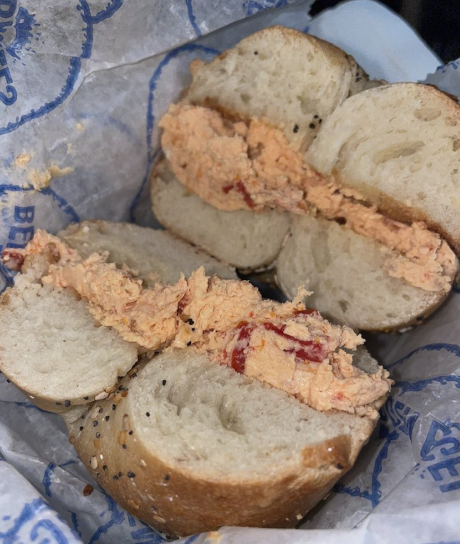 Sun-Dried Tomato Cream Cheese Sandwich