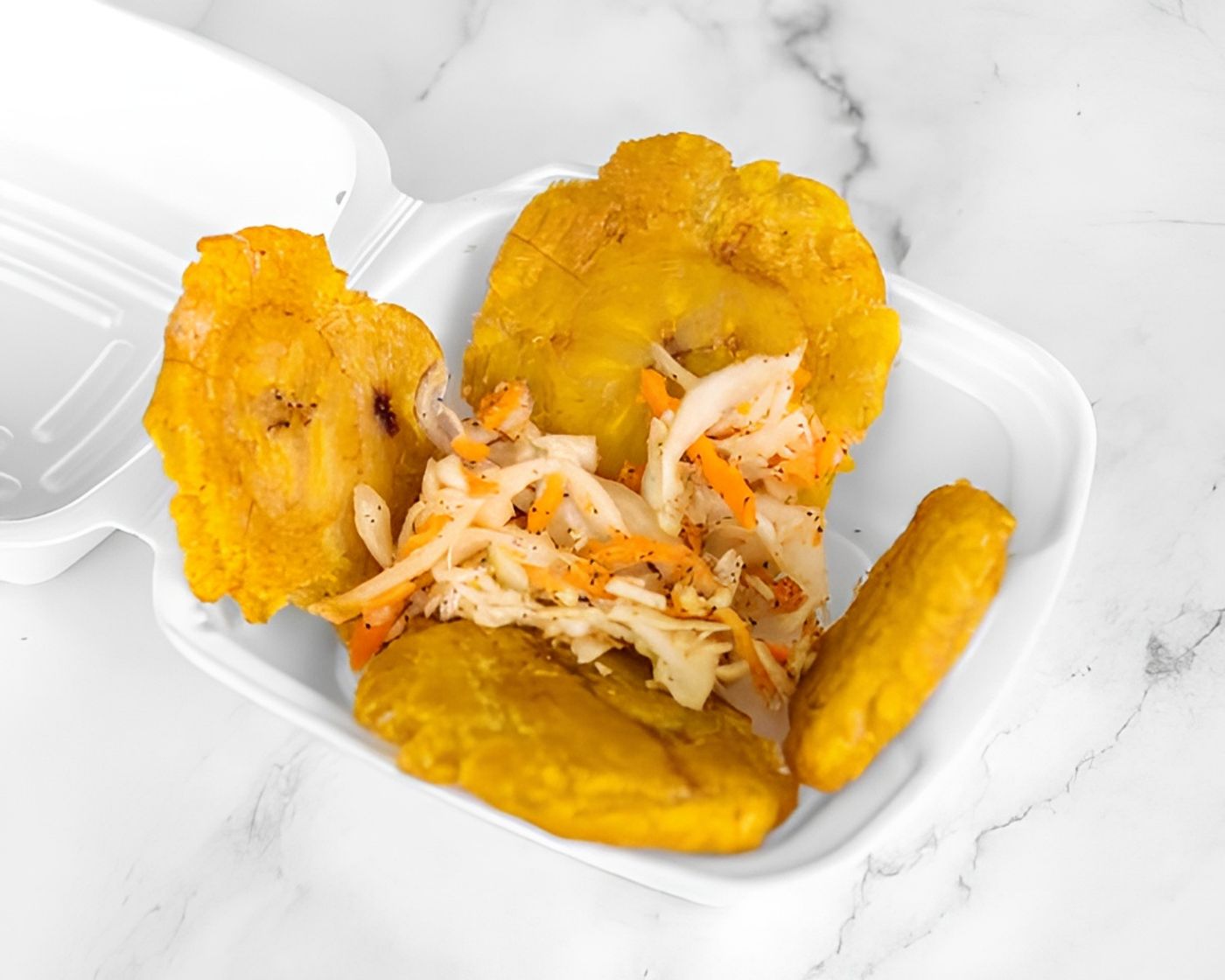 Green Plantains with Pikliz