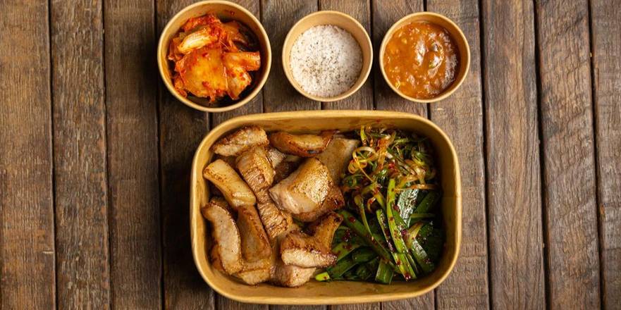 항정도시락 Pork Jowl Dosirak