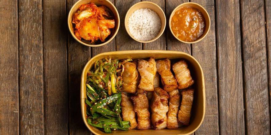 [Lunch] 삼겹도시락 Porkbelly Dosirak