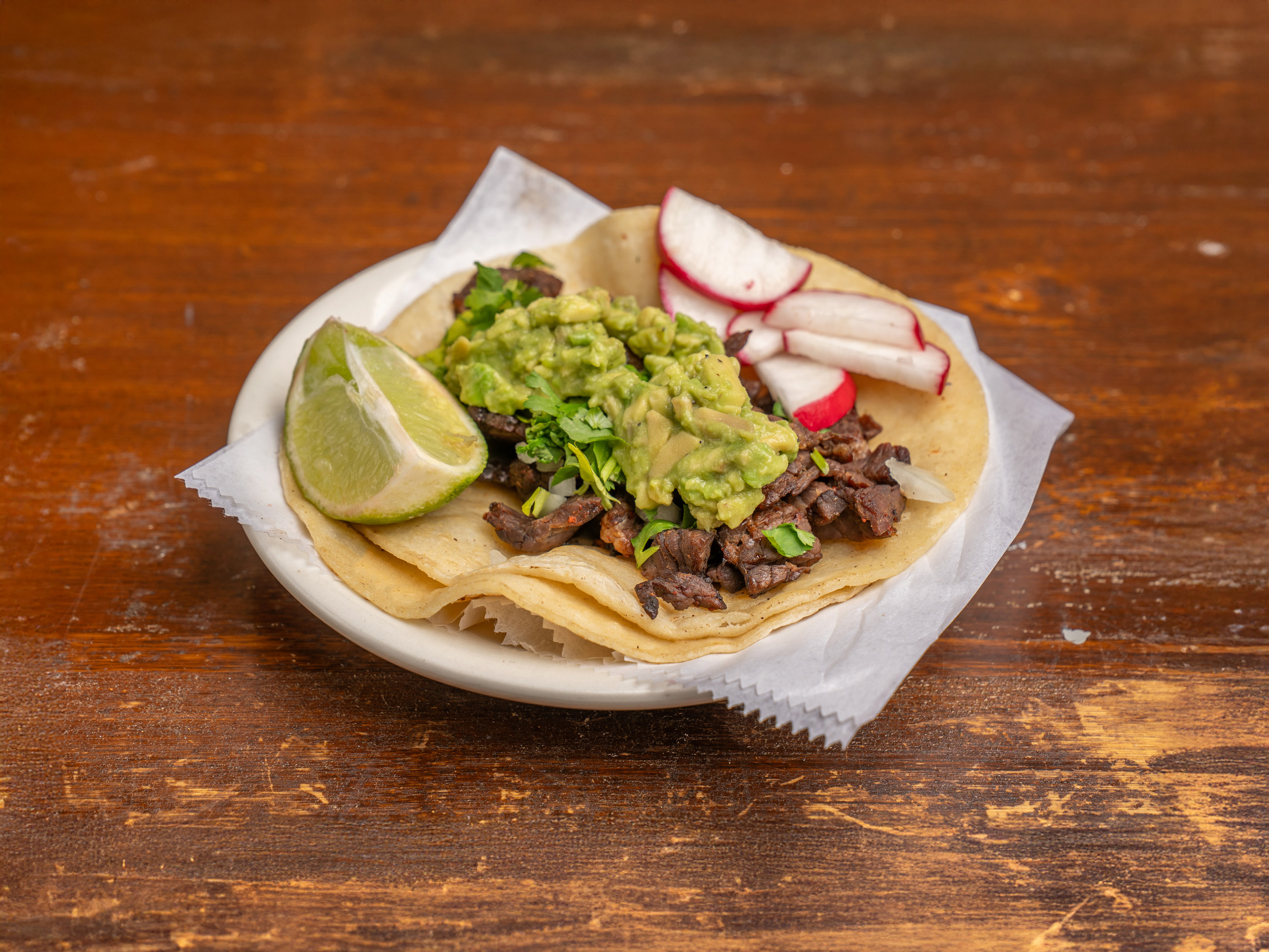 Cecina (3 tacos)