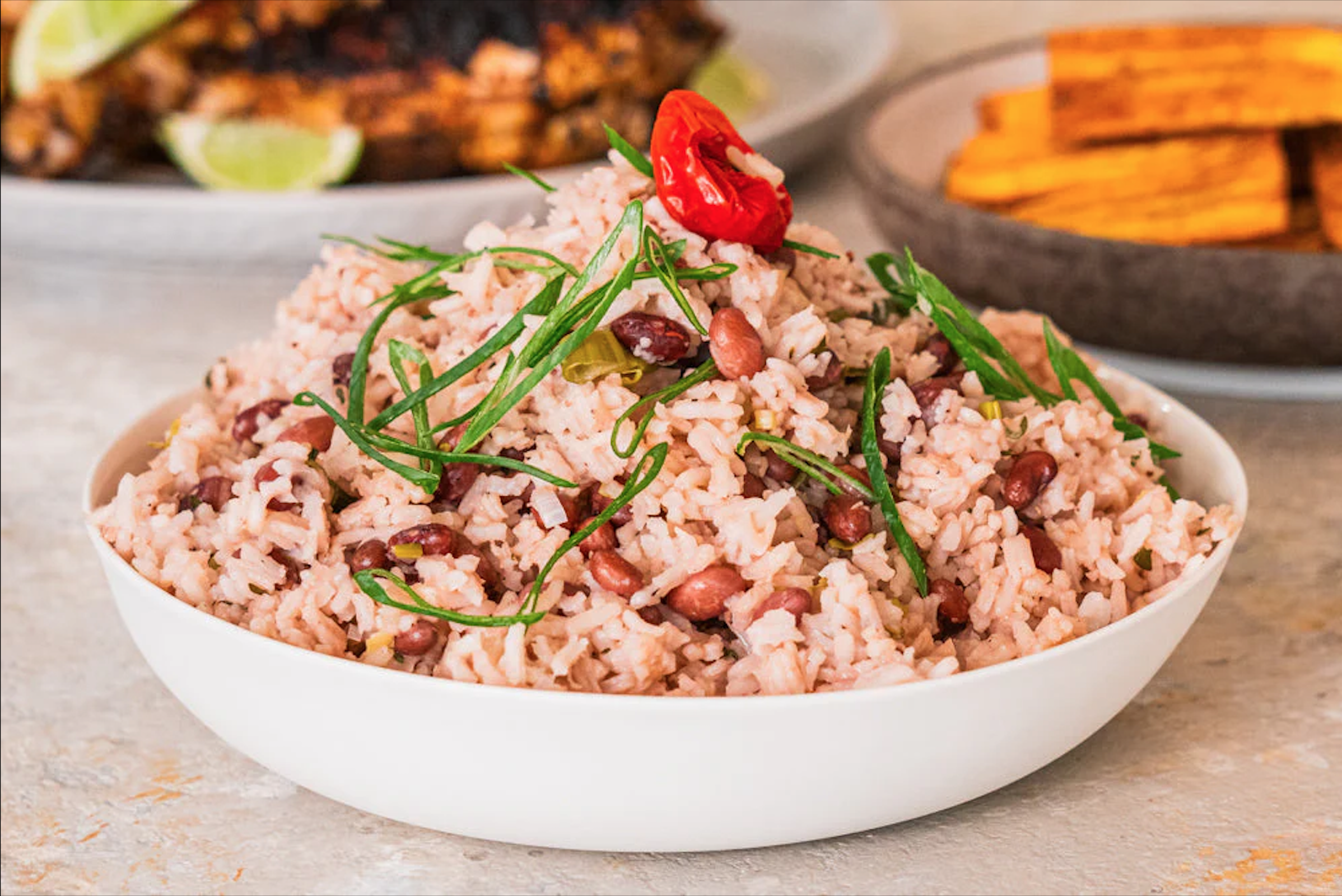Rice and peas 