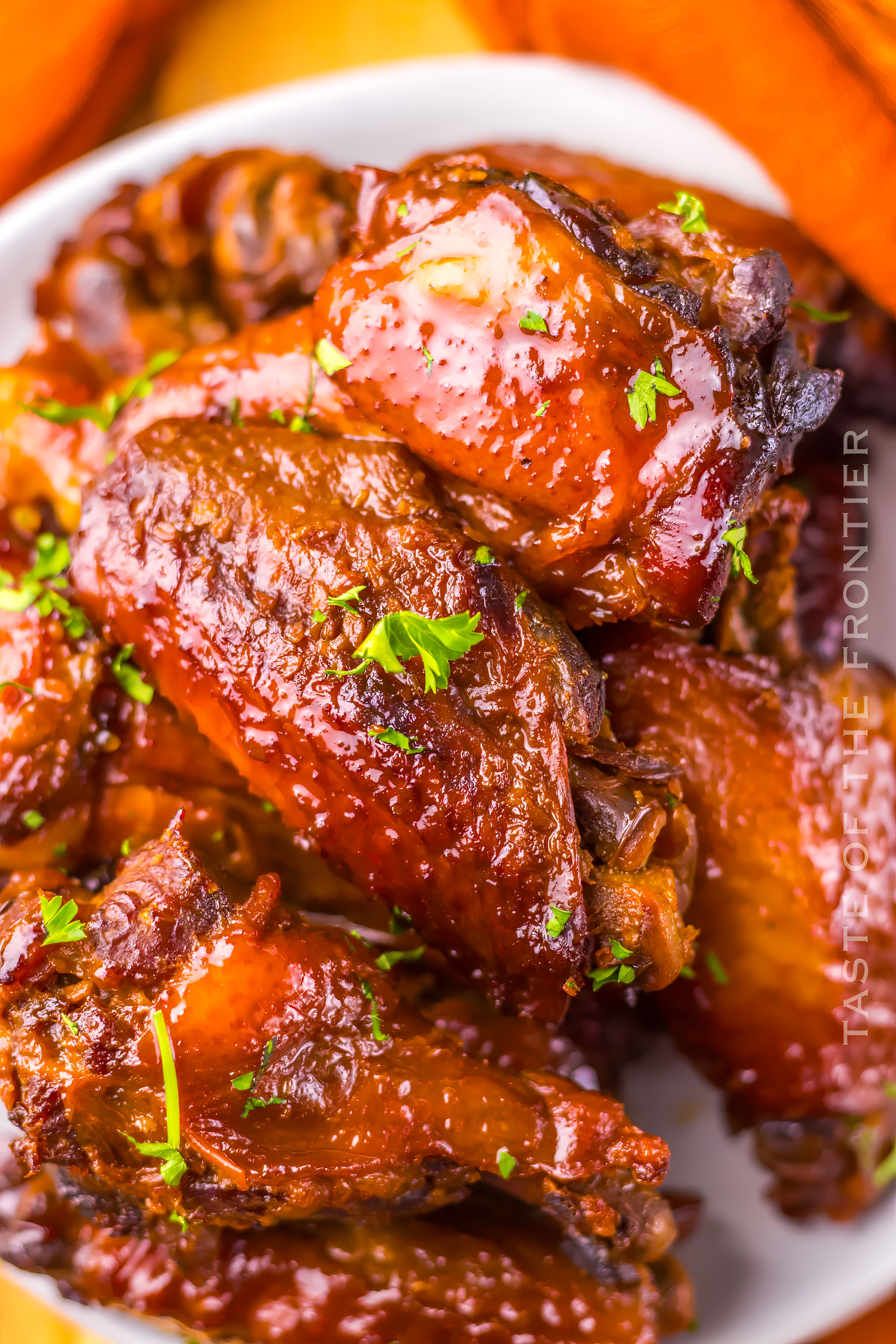 Honey Garlic Wings (8 pcs)