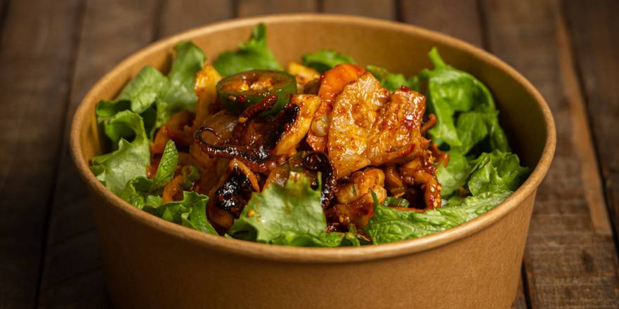 쭈삼컵밥 Squid Porkbelly Cupbob