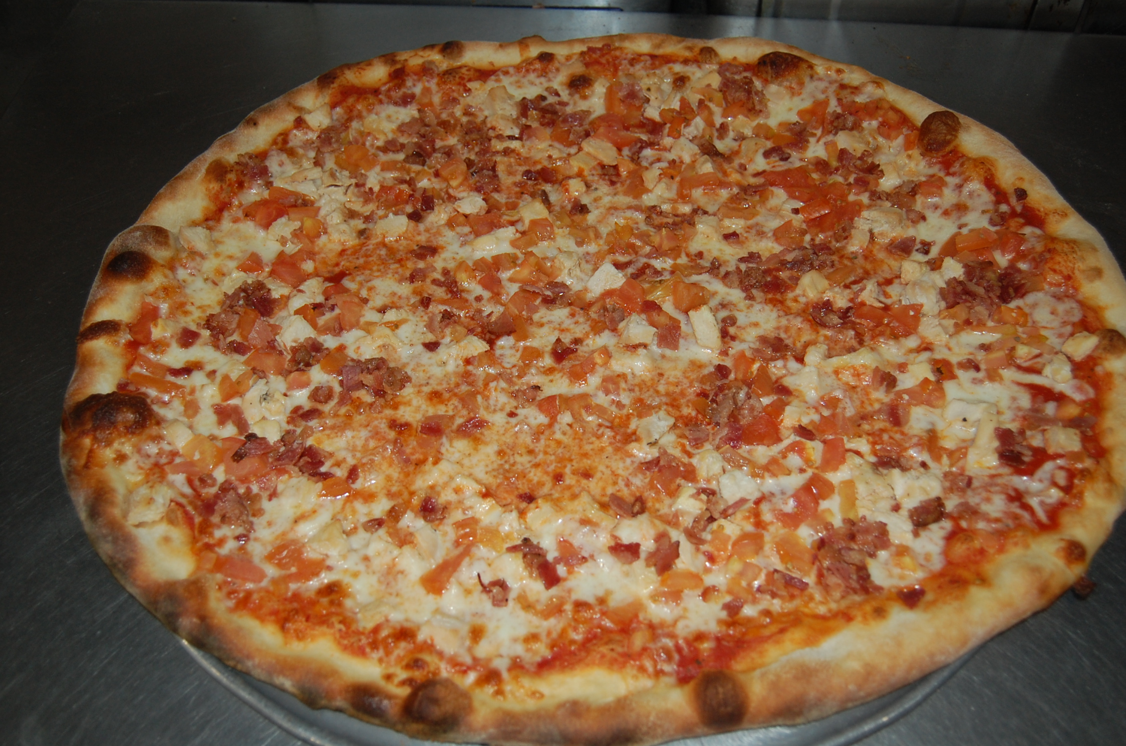 Chicken Bacon Tomato Ranch Pizza 18 Inch