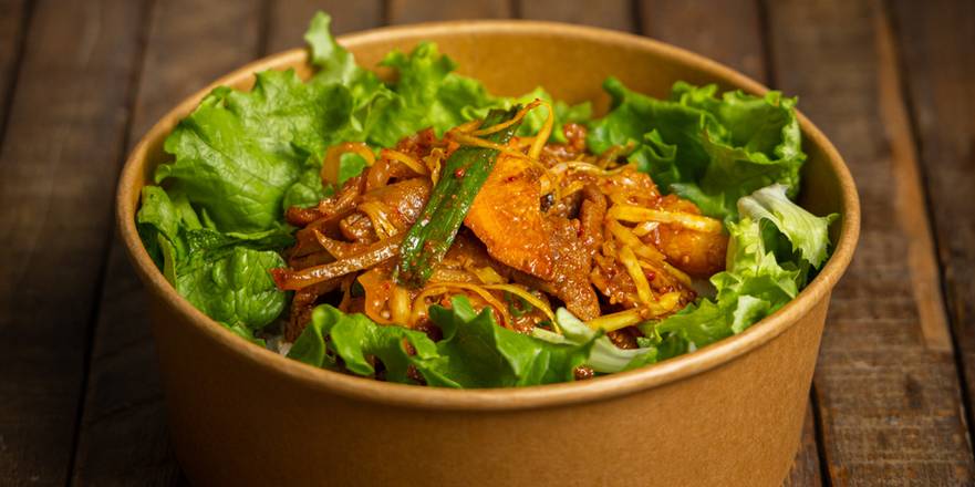 제육컵밥 Spicy Pork Cupbob