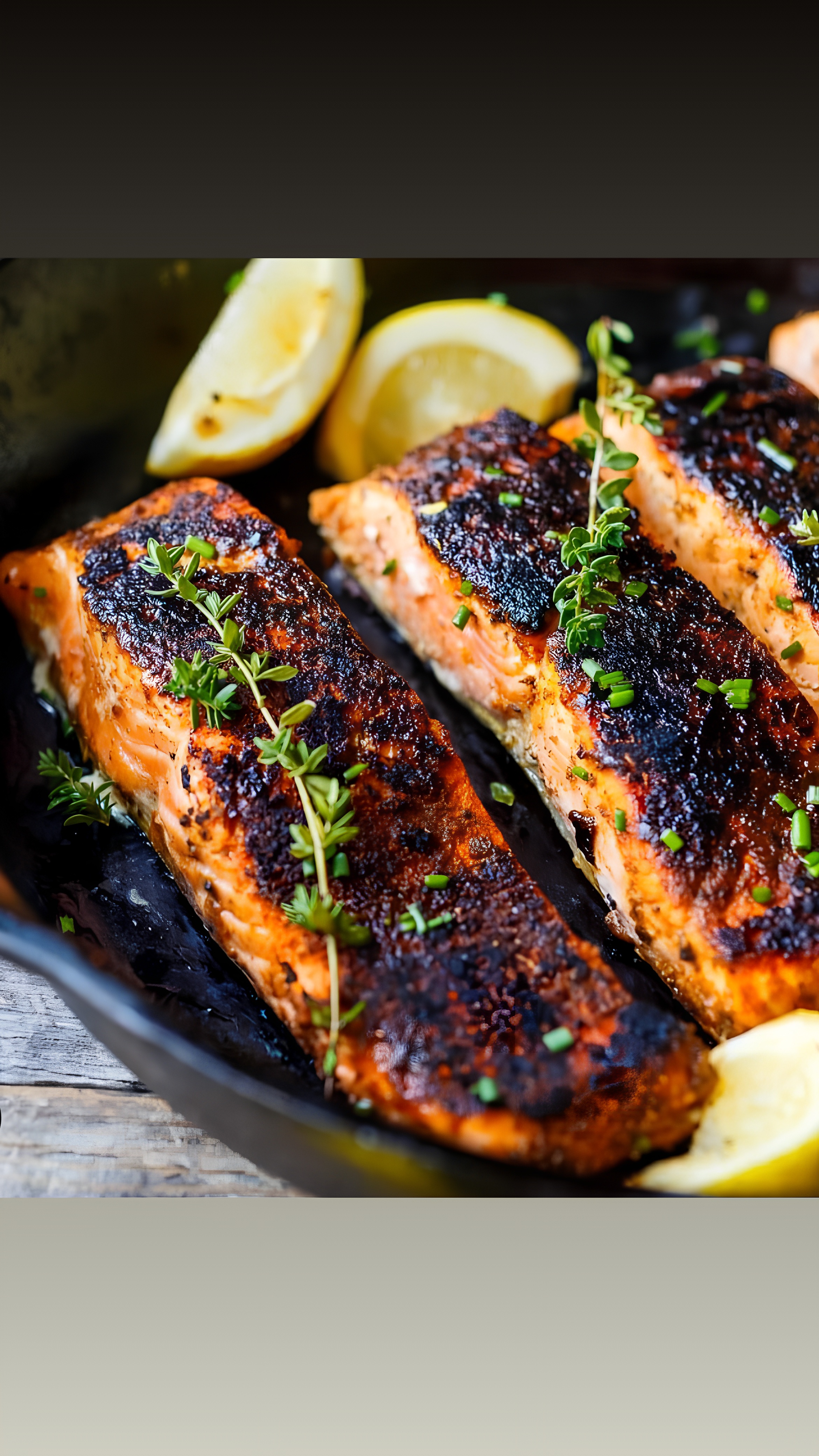 Blackened Salmon Meal