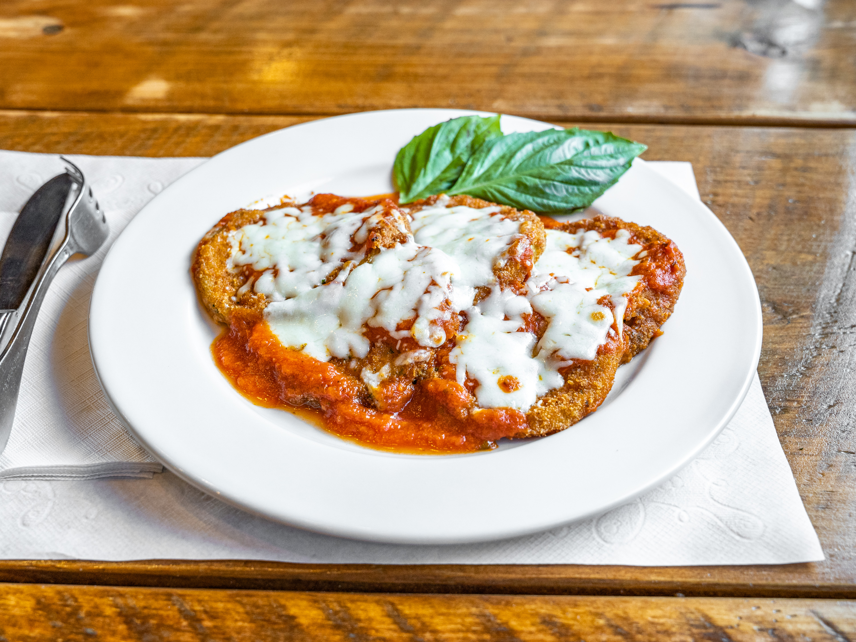 Eggplant Parmigiana Entree