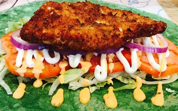 2. Grilled Chicken Wrap